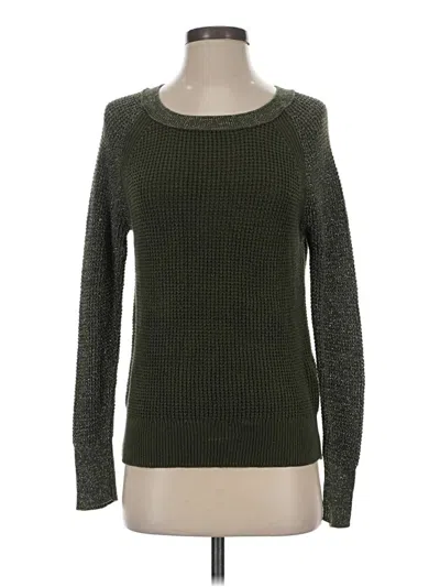 Pre-owned American Eagle Outfitters Pullover Sweater In Green