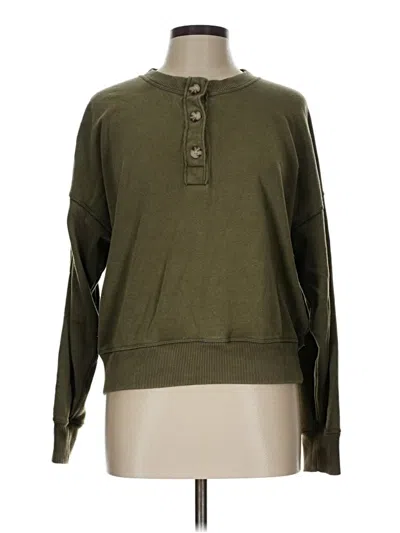 Pre-owned American Eagle Outfitters Pullover Sweater In Green