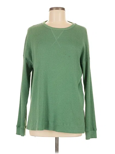 Pre-owned American Eagle Outfitters Pullover Sweater In Green