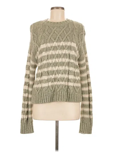 Pre-owned American Eagle Outfitters Pullover Sweater In Green