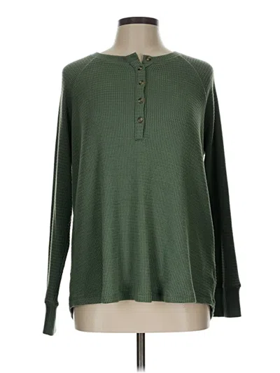 Pre-owned American Eagle Outfitters Pullover Sweater In Green