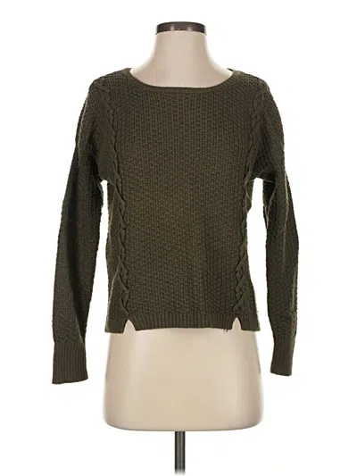Pre-owned American Eagle Outfitters Pullover Sweater In Green