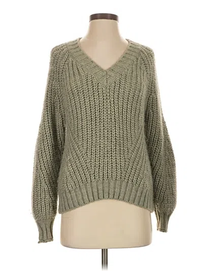 Pre-owned American Eagle Outfitters Pullover Sweater In Green