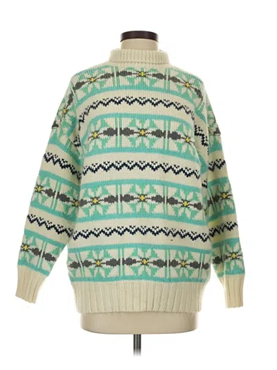 Pre-owned American Eagle Outfitters Pullover Sweater In Green