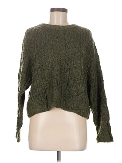 Pre-owned American Eagle Outfitters Pullover Sweater In Green