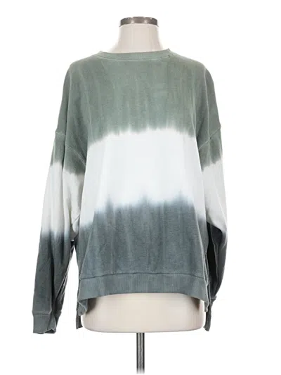 Pre-owned American Eagle Outfitters Pullover Sweater In Green