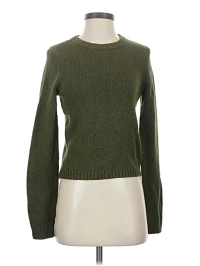 Pre-owned American Eagle Outfitters Pullover Sweater In Green