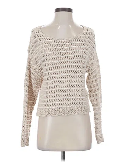 Pre-owned American Eagle Outfitters Pullover Sweater In Ivory