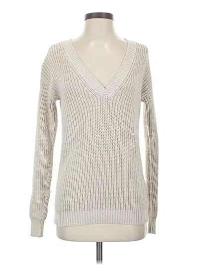 Pre-owned American Eagle Outfitters Pullover Sweater In Ivory