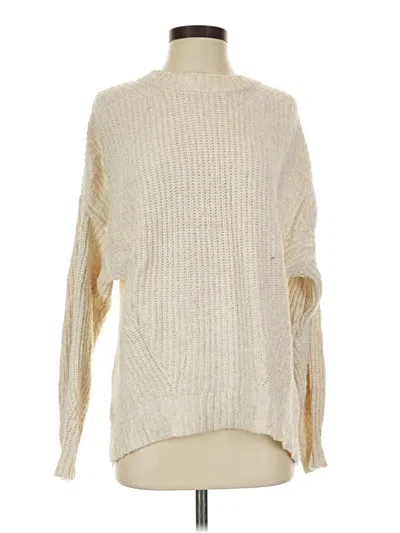 Pre-owned American Eagle Outfitters Pullover Sweater In Ivory