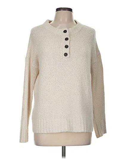 Pre-owned American Eagle Outfitters Pullover Sweater In Ivory