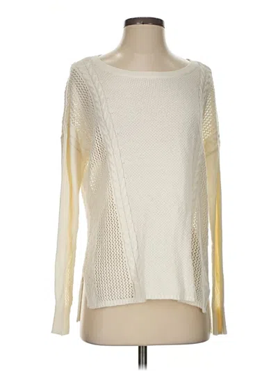 Pre-owned American Eagle Outfitters Pullover Sweater In Ivory