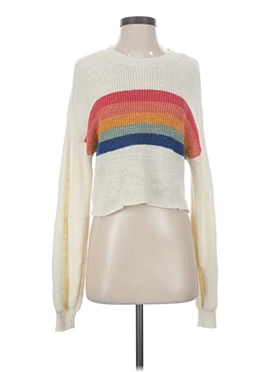 Pre-owned American Eagle Outfitters Pullover Sweater In Ivory