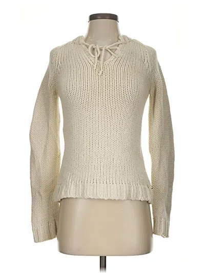 Pre-owned American Eagle Outfitters Pullover Sweater In Ivory