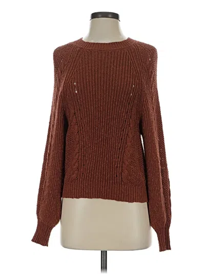 Pre-owned American Eagle Outfitters Pullover Sweater In Orange