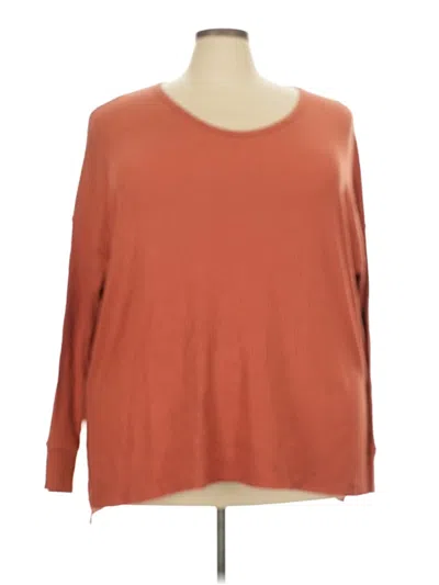 Pre-owned American Eagle Outfitters Pullover Sweater In Orange