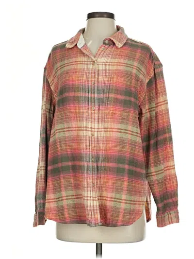 Pre-owned American Eagle Outfitters Pullover Sweater In Pink