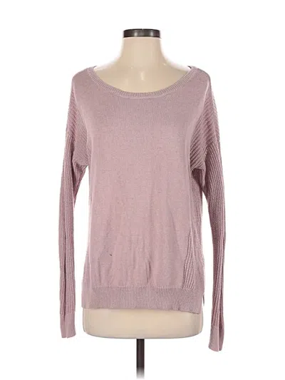 Pre-owned American Eagle Outfitters Pullover Sweater In Pink