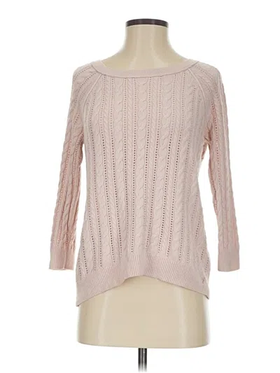 Pre-owned American Eagle Outfitters Pullover Sweater In Pink