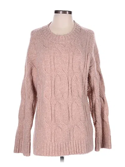 Pre-owned American Eagle Outfitters Pullover Sweater In Pink