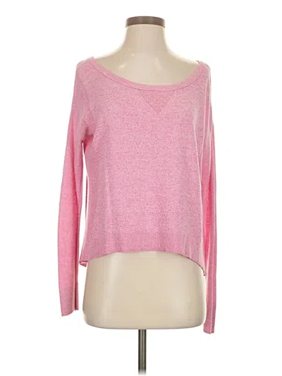 Pre-owned American Eagle Outfitters Pullover Sweater In Pink