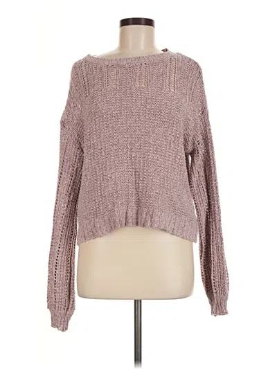 Pre-owned American Eagle Outfitters Pullover Sweater In Pink