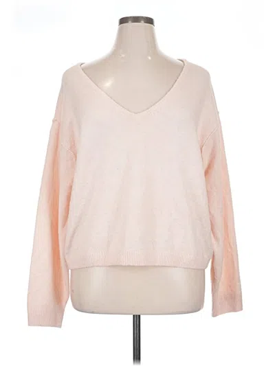 Pre-owned American Eagle Outfitters Pullover Sweater In Pink