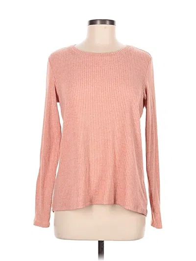 Pre-owned American Eagle Outfitters Pullover Sweater In Pink