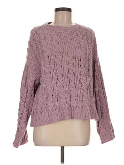Pre-owned American Eagle Outfitters Pullover Sweater In Pink