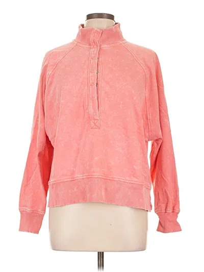 Pre-owned American Eagle Outfitters Pullover Sweater In Pink
