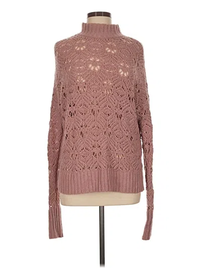Pre-owned American Eagle Outfitters Pullover Sweater In Pink