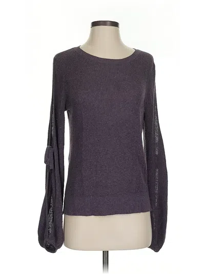 Pre-owned American Eagle Outfitters Pullover Sweater In Purple