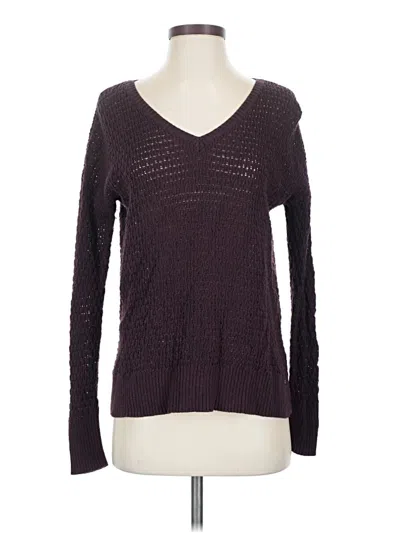 Pre-owned American Eagle Outfitters Pullover Sweater In Purple