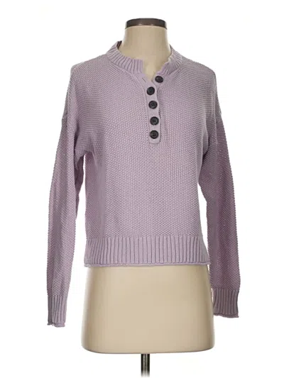 Pre-owned American Eagle Outfitters Pullover Sweater In Purple