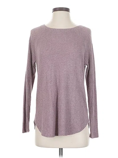 Pre-owned American Eagle Outfitters Pullover Sweater In Purple