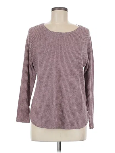Pre-owned American Eagle Outfitters Pullover Sweater In Purple