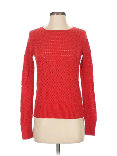 Pre-owned American Eagle Outfitters Pullover Sweater In Red