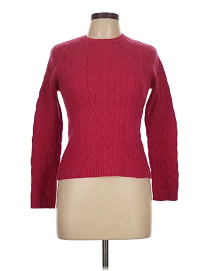 Pre-owned American Eagle Outfitters Pullover Sweater In Red
