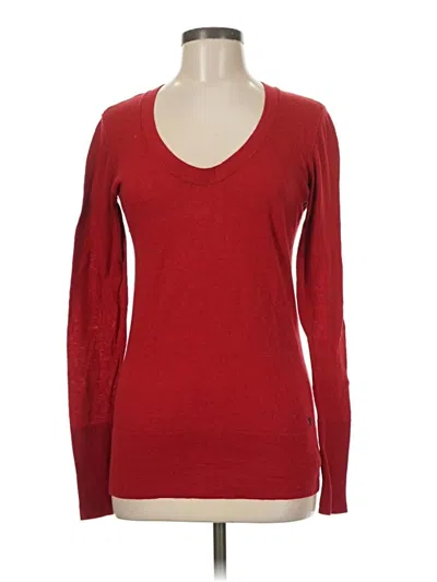 Pre-owned American Eagle Outfitters Pullover Sweater In Red