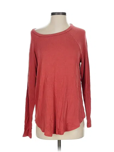 Pre-owned American Eagle Outfitters Pullover Sweater In Red