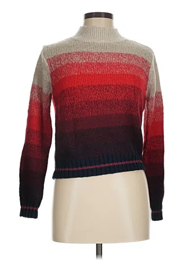 Pre-owned American Eagle Outfitters Pullover Sweater In Red