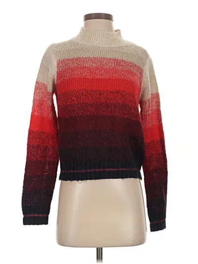 Pre-owned American Eagle Outfitters Pullover Sweater In Red