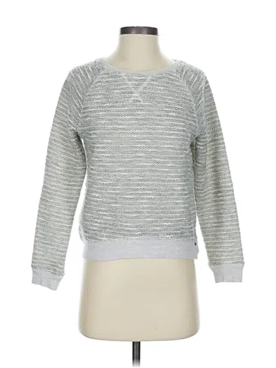 Pre-owned American Eagle Outfitters Pullover Sweater In Silver