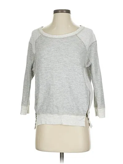 Pre-owned American Eagle Outfitters Pullover Sweater In Silver