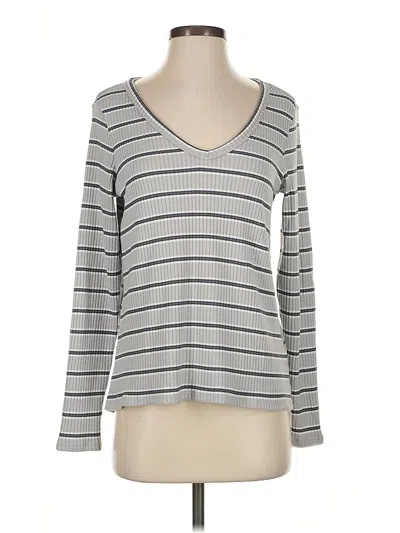 Pre-owned American Eagle Outfitters Pullover Sweater In Silver