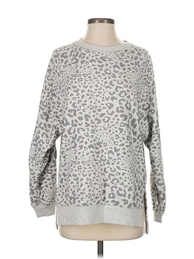 Pre-owned American Eagle Outfitters Pullover Sweater In Silver