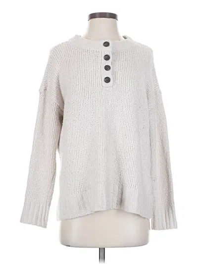 Pre-owned American Eagle Outfitters Pullover Sweater In Silver