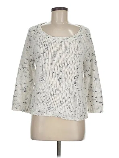 Pre-owned American Eagle Outfitters Pullover Sweater In Silver