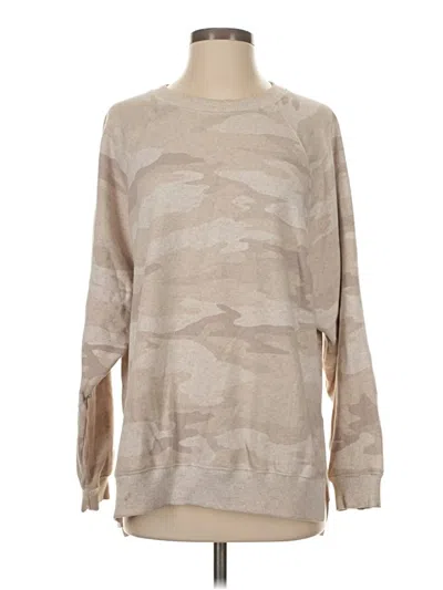 Pre-owned American Eagle Outfitters Pullover Sweater In Tan