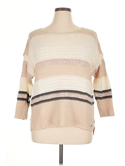 Pre-owned American Eagle Outfitters Pullover Sweater In Tan